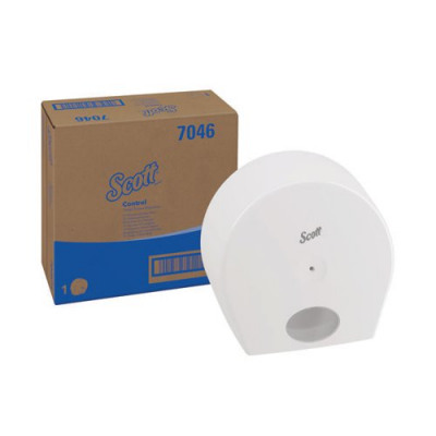 Scott Control Toilet Tissue Dispenser White 7046