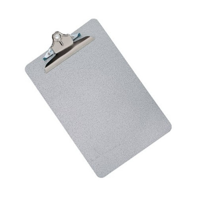 Q-Connect Metal Clipboard Foolscap Grey KF05595
