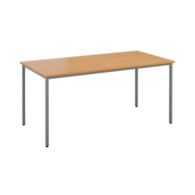 Jemini Rectangular Table 1600 x 800mm Beech OMPT1680RECBE2