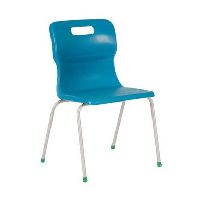 Titan 4 Leg Chair 350mm Blue KF72180