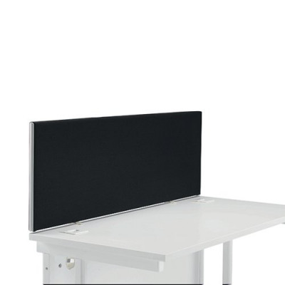 First Desk Mounted Screen H400 x W1200 Special Black KF74837