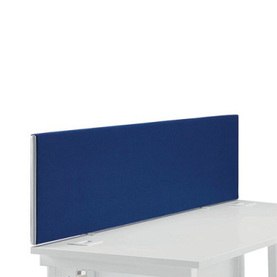First Desk Mounted Screen H400 x W1400 Special Blue KF74838