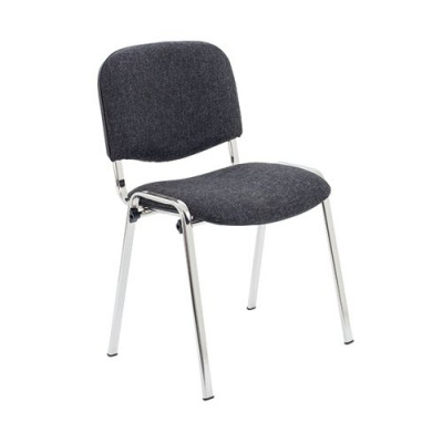 First Ultra Stacker Chair Charcoal KF74894