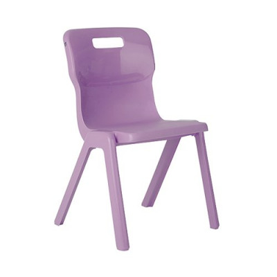 Titan One Piece Chair 380mm Purple KF78518