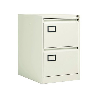 Jemini 2 Drawer Filing Cabinet White KF78706