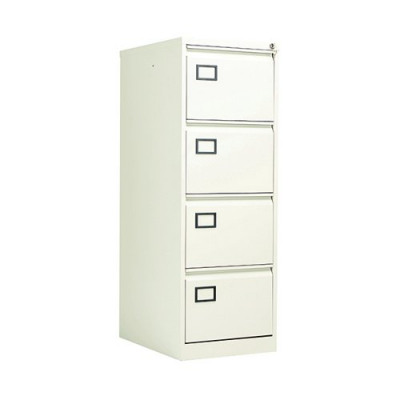 Jemini 4 Drawer Filing Cabinet White KF78708