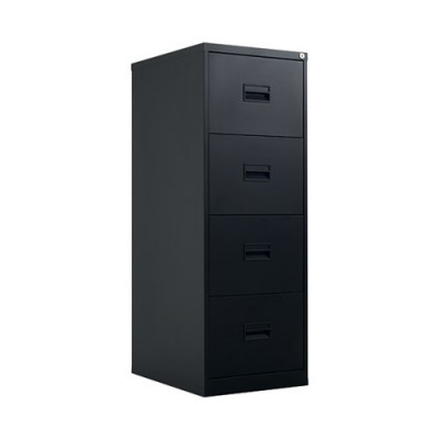 Talos 4 Drawer Filing Cabinet Black KF78770