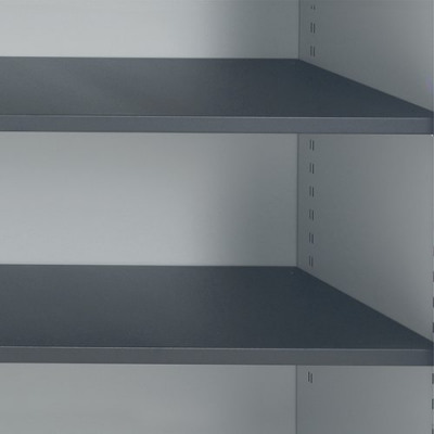 Talos Tambour Black Shelf - designed for use with Talos side opening tambour cupboards - KF78776