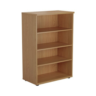First 1200 Wooden Bookcase 450mm Depth Nova Oak KF803669
