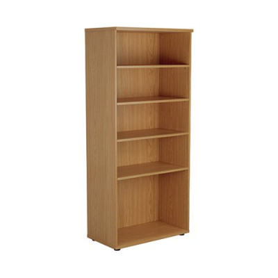 First 1800 Wooden Bookcase 450mm Depth Nova Oak KF803720