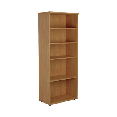 First 2000 Wooden Bookcase 450mm Depth Nova Oak KF803751