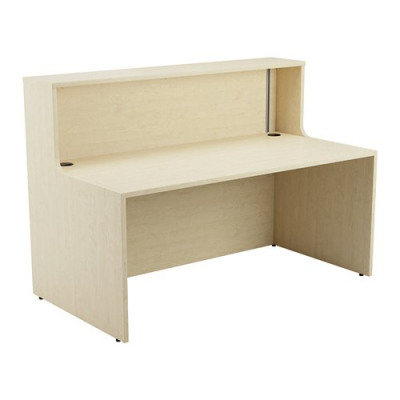 Jemini Reception Unit 1400mm with Extension Maple KF818275