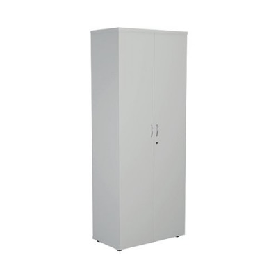 FF First Wooden Storage Cupboard 2000mm White WDS2045CPWH