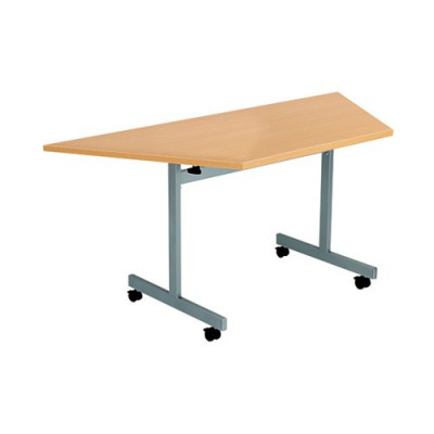 Jemini Trap Tilt Table 1600 x 800mm Beech/Silver OETT1680TRAPSVBE2