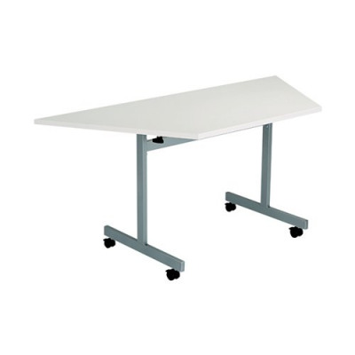 Jemini Trap Tilt Table 1600 x 800mm White/Silver OETT1680TRAPSVWH