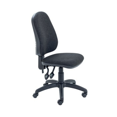 First High Back Operators Chair Charcoal KF98507