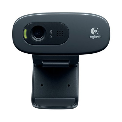 Logitech C270 Webcam 3 MP 1280x720 Pixels USB2.0 Black 960-001063