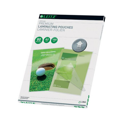 Leitz iLAM Prem Laminating Pouch A3 160 Micron (Pack of 100) 74850000