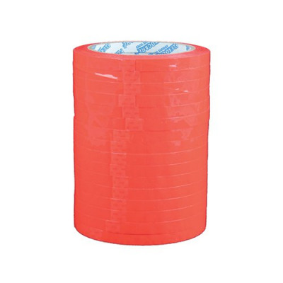 Red Polypropylene Tape 9mm x66m (Pack of 16) 70521252