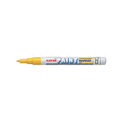 Uni-Ball UniPAINT PX21 Paint Marker Fine Yellow (Pack of 12) 124511000