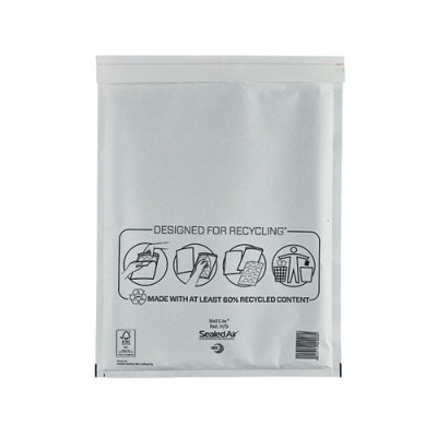 Mail Lite Bubble Postal Bag White H5-270x360 Pack of 50 101098086