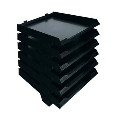 Avery Black A4 6 Tier Paper Stack (W250 x D320 x H300mm) 5336BLK