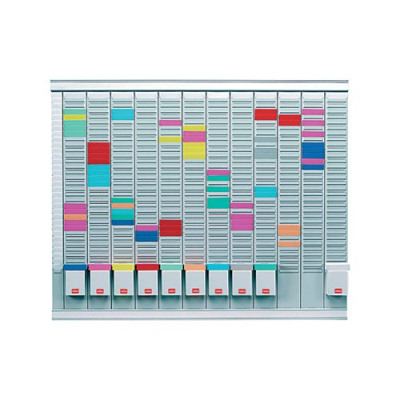 Nobo 12 T-Card Panel Maxi Office Planning Kit 800x730mm 32938864