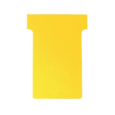 Nobo Yellow A50 Size 2 T-Cards (Pack of 100) 32938904