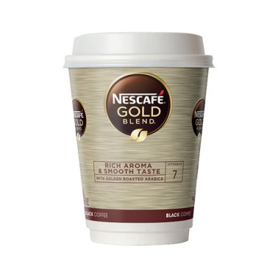 Nescafe and Go Gold Blend Black Coffee (Pack of 8) 12367628