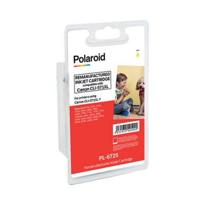 Polaroid Canon CLI-571XL Yellow Inkjet Cartridge 0334C001-COMP