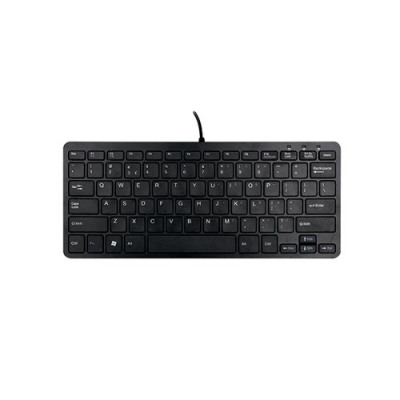 R-GO Compact Keyboard Wired Black RGOECUKBL