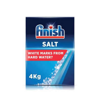 Finish Dishwasher Salt Bag 4kg Pack of 4 3227616
