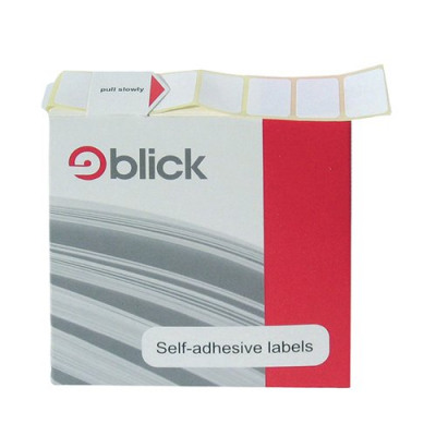 Blick White Labels in Dispensers 24x37mm (Pack of 640) RS008750