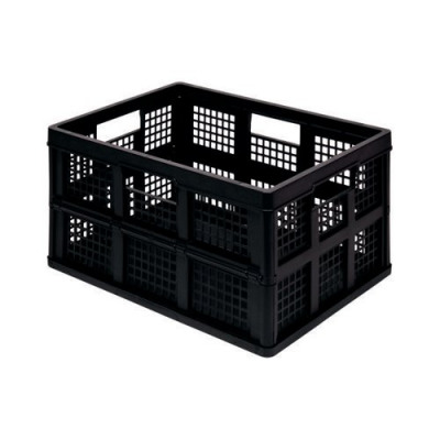 Really Useful Black 32 litre Plastic Folding Boxes (Each) 32FBBK