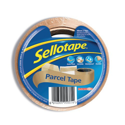 Sellotape Brown Parcel Tape 48mmx50m (Pack of 8) 1760686