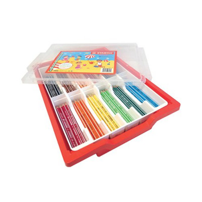 Stabilo Trio Thick Colouring Pencils Classpack (Pack of 96) 203/96