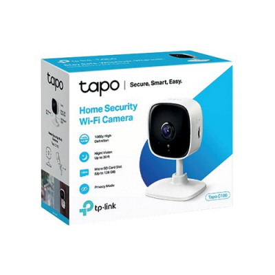 TP Link 3 Megapixels Home Security WiFi Camera with Night Vision Motion Detection and 2 Way Audio White