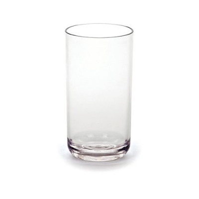 Straight Polycarbonate Tumbler 440ml Clear (Pack of 6) PC8591