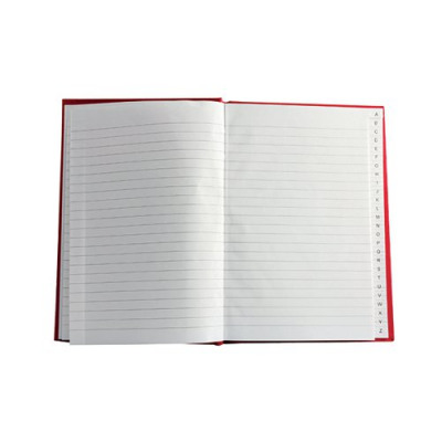Casebound A5 Index Book (Pack of 10) WX01064