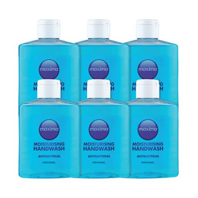 Antibacterial Soap 250ml (Pack Of 6) with pump-action top