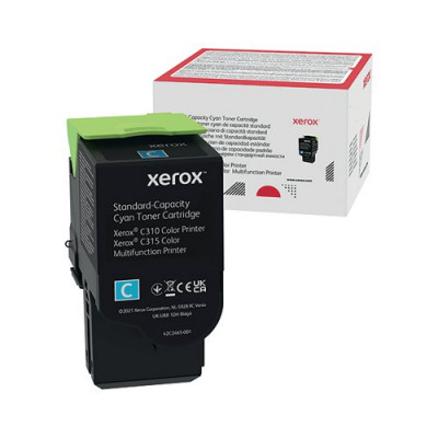 Xerox Standard Capacity Cyan Toner Cartridge 2k pages - 006R04357