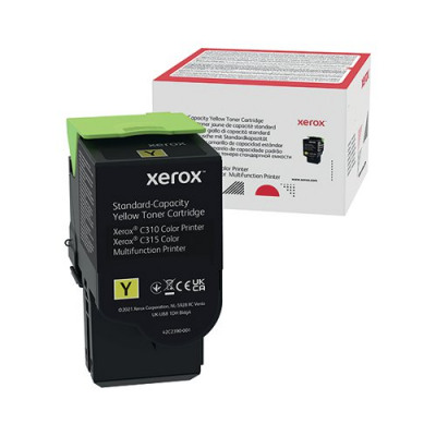 Xerox Standard Capacity Yellow Toner Cartridge 2k pages - 006R04359