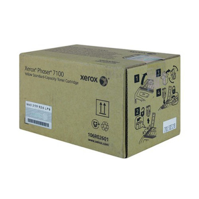 Xerox Yellow Phaser 7100 Laser Toner Cartridge 106R02601