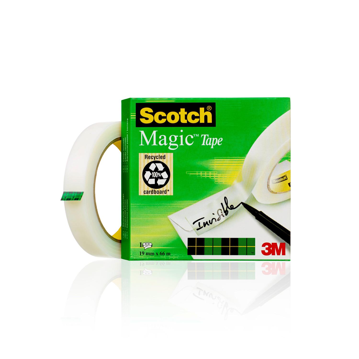 Scotch Magic Invisible Tape 19mmx66m
