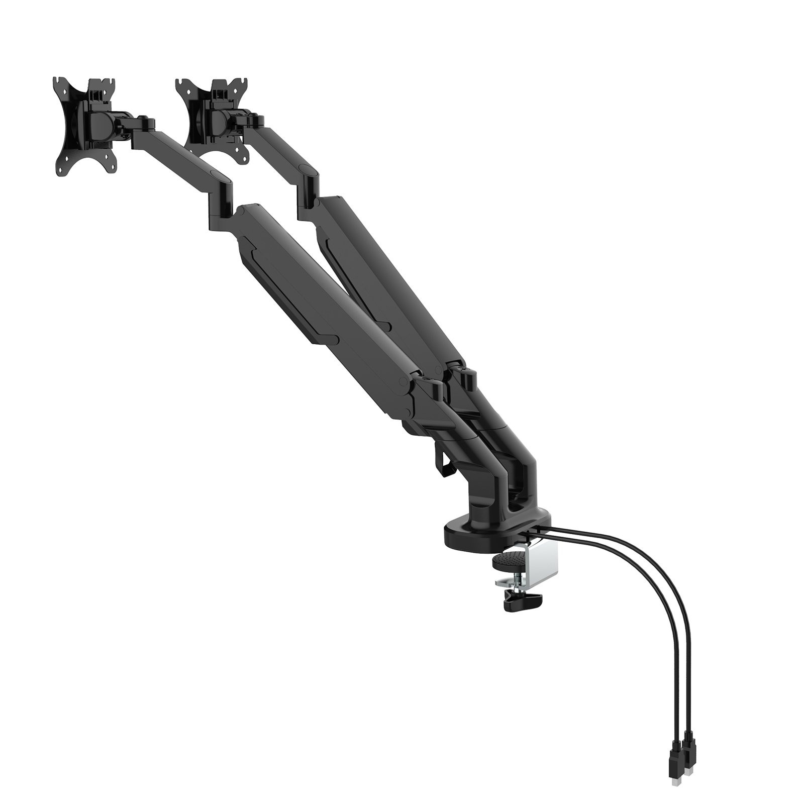 Triton gas lift double monitor arm