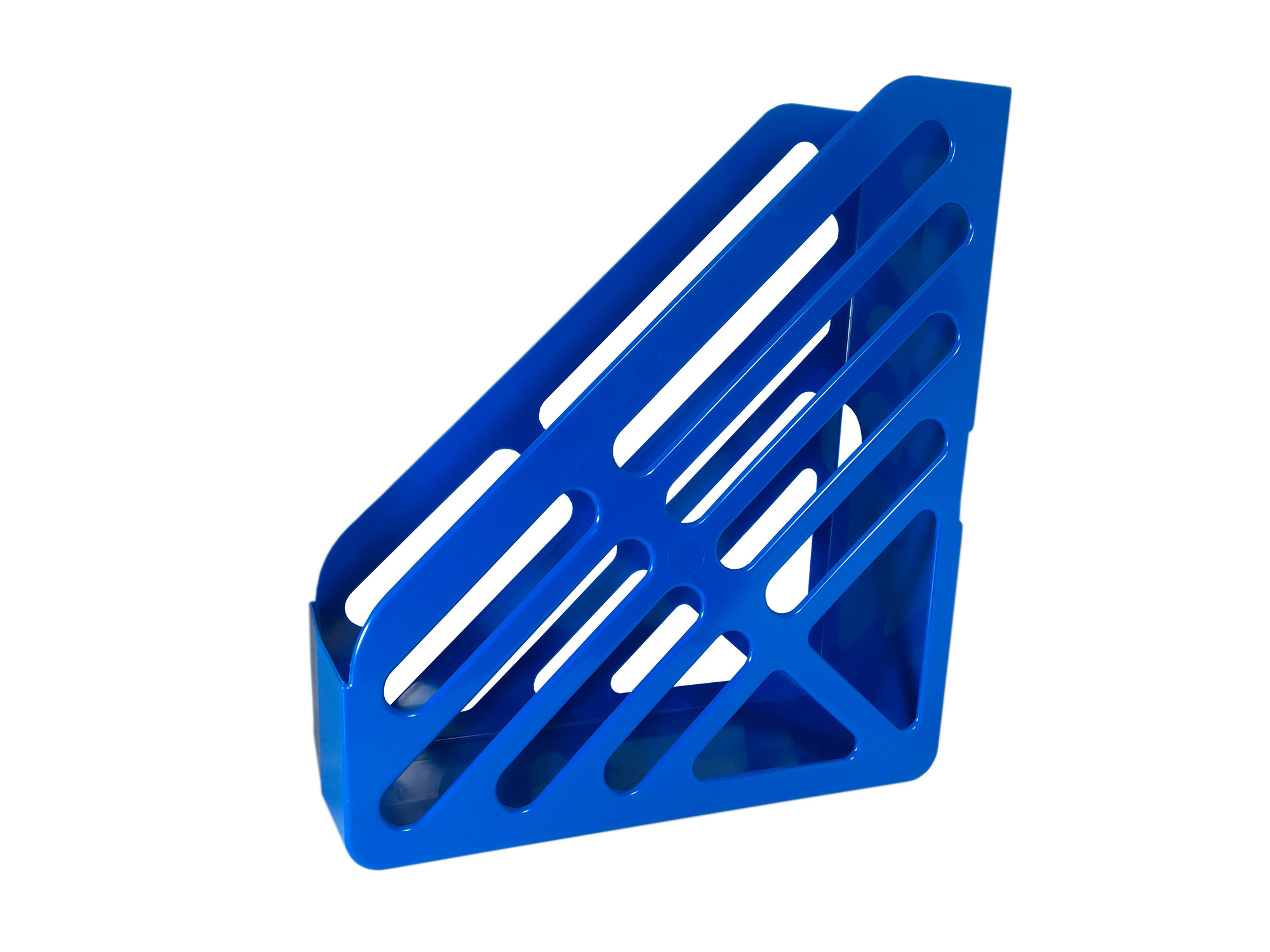 Deflecto Maxi Magazine File Blue