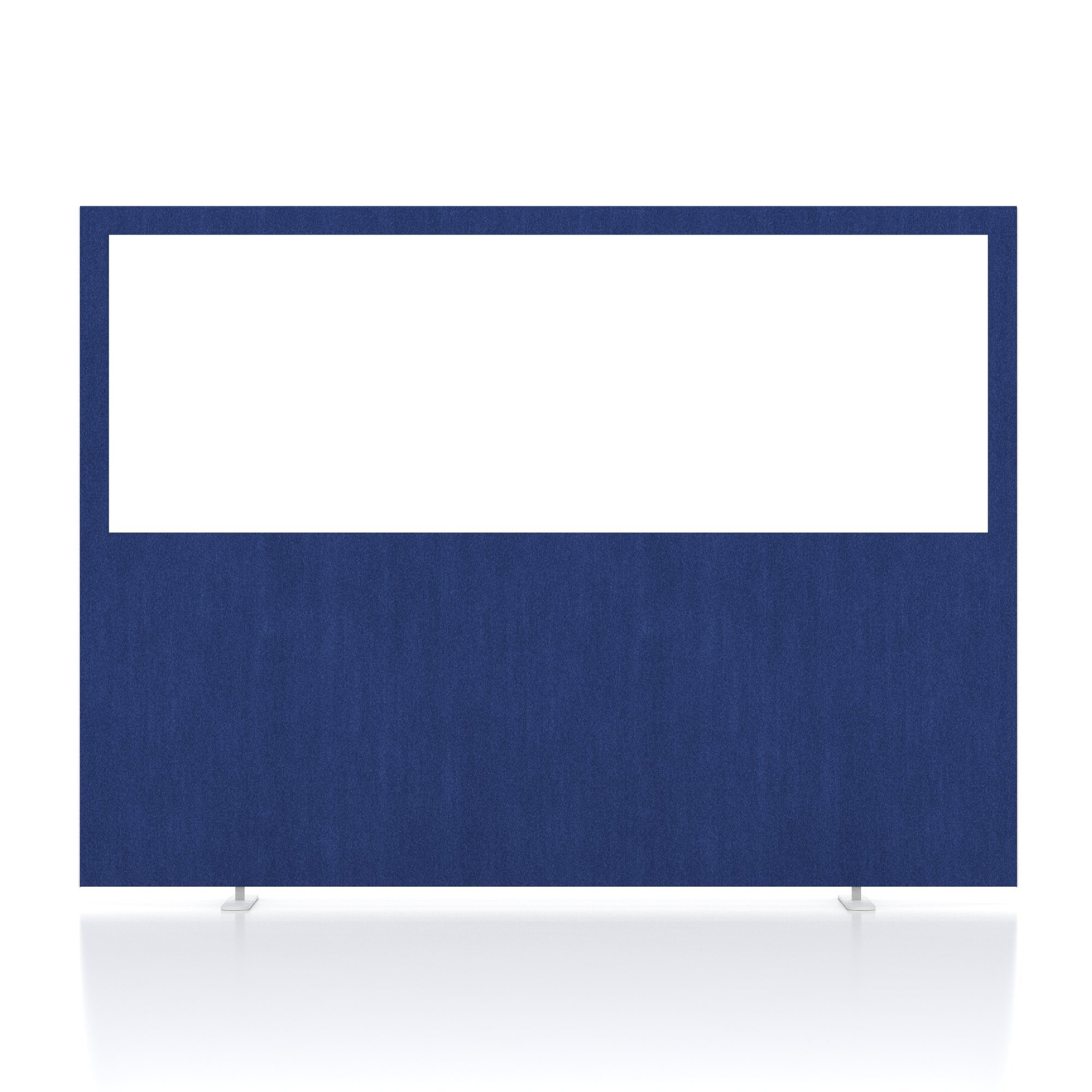 Half Vision Panel Impulse Plus Clear Half Vision 1200/1600 Floor Free Standing Screen ...