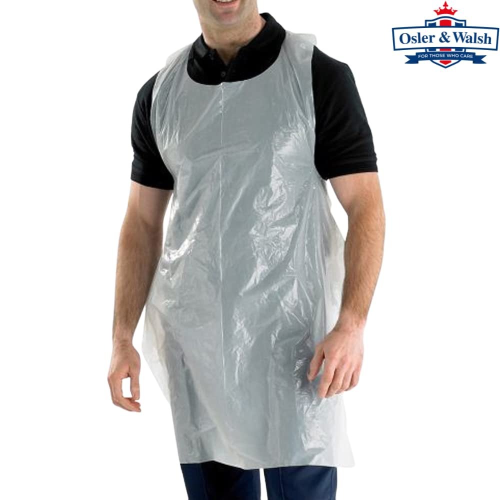 ValX Disposable Aprons 16mu White PK100