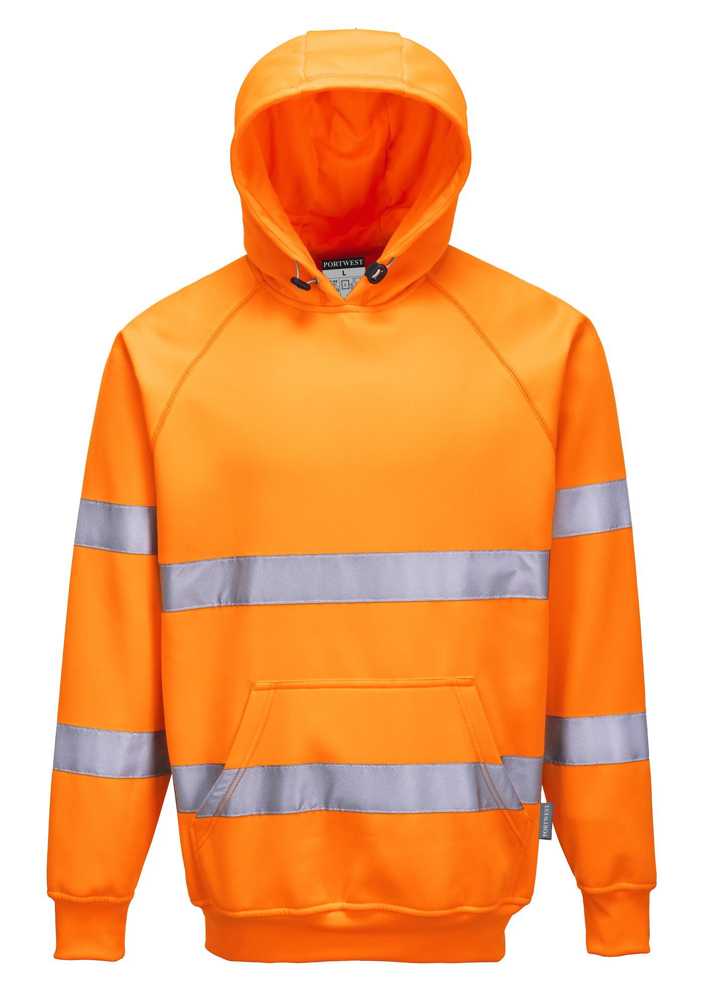 Portwest B304 Hi-Vis Hoodie Orange L