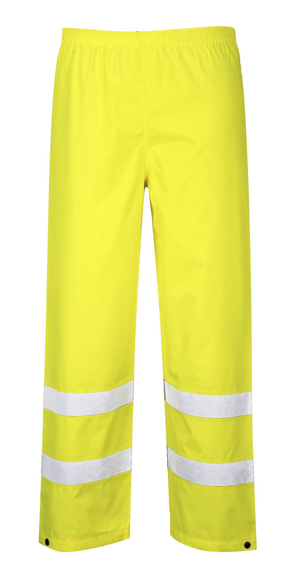 Portwest S480 Hi-Vis Rain Traffic Trousers Yellow XL